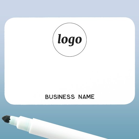 Logo Employee Staff Business Name Tag 名札