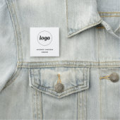 Logo Employee Staff Team Magnetic or Pin 名札 (インサイチュ)