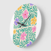 logo flawrs  clocks  ラージ壁時計 (傾斜)