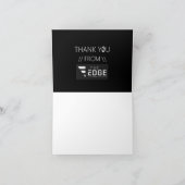 Logo Football MVPありがとう サンキューカード (内部)