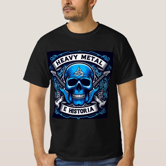 Logo Heavy metal e historia - Youtube Tシャツ (正面)