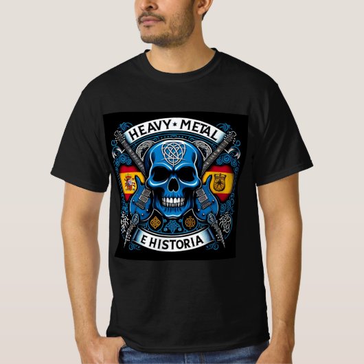Logo Heavy metal e historia - Youtube Tシャツ (正面)