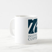 Logo Institut Coppet コーヒーマグカップ (正面左)