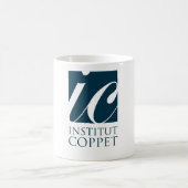 Logo Institut Coppet コーヒーマグカップ (中央)