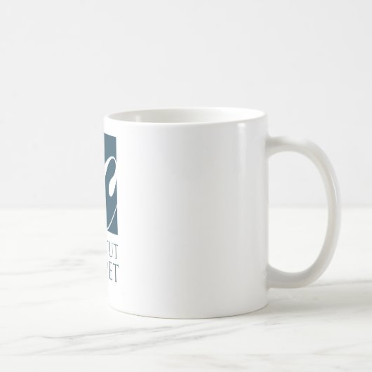 Logo Institut Coppet コーヒーマグカップ (右)