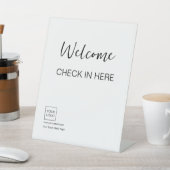 Logo Minimal Business Welcome Sign 台座サイン (インサイチュ)