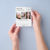 Logo Minimal Photo Business Marketing Flyer チラシ (手)