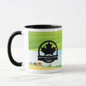 Logo mug マグカップ (左)