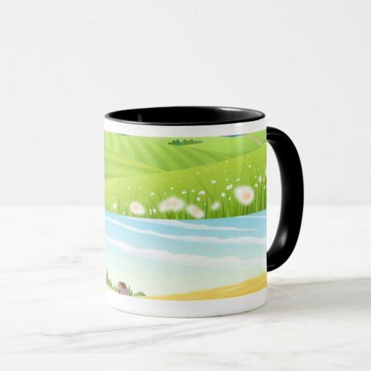 Logo mug マグカップ (正面右)