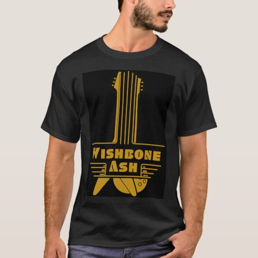 Logo Music Wishbone Ash Tシャツ (正面)