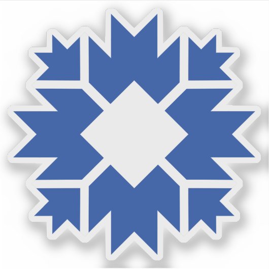 Logo of Bloomington, Indiana, USA シール (正面)