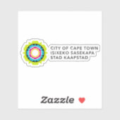 Logo of Cape Town, the Republic of South Africa シール (シート)