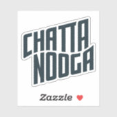 Logo of Chattanooga, Tennessee, USA シール (シート)