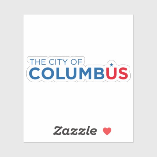 Logo of Columbus, Ohio, USA シール (シート)