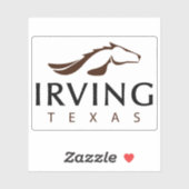 Logo of Irving, Texas, USA シール (シート)