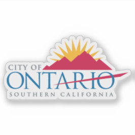 Logo of Ontario, California, USA シール