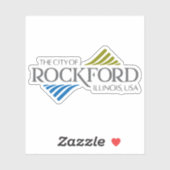 Logo of Rockford, Illinois, USA シール (シート)