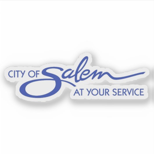 Logo of Salem, Oregon, USA シール (正面)