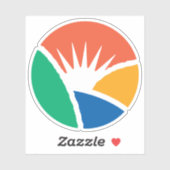 Logo of South Gyeongsang Province, South Korea シール (シート)