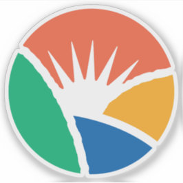 Logo of South Gyeongsang Province, South Korea シール