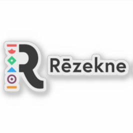 Logo of the city of Rēzekne, Latvia シール