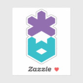 Logo of the North Chungcheong Province (Chungbuk) シール (シート)