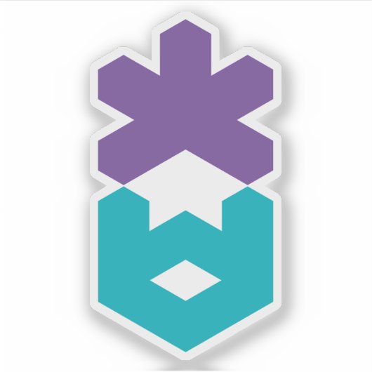 Logo of the North Chungcheong Province (Chungbuk) シール (正面)