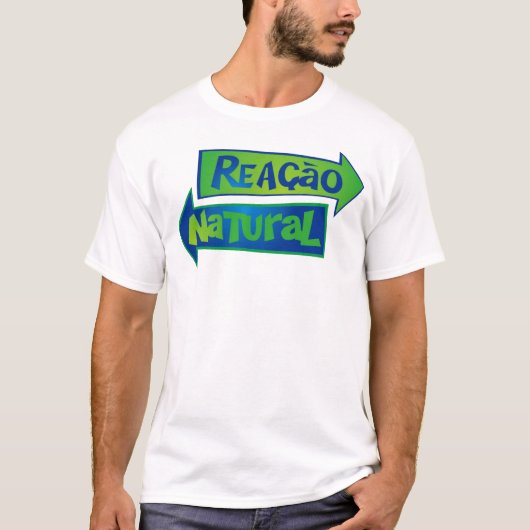Logo Oficial REAÇÃO NATURAL Tシャツ (正面)