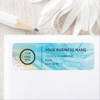 Logo Professional Business Return Address Label ラベル