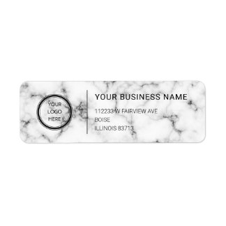 Logo Professional Business Return Address Label ラベル