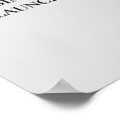 Logo QR Code Business Branding Blue Design poster ポスター (角)