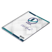  Logo & QR CODE white background ノートブック (左側)