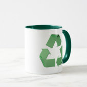 Logo recyclage マグカップ (正面右)