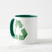 Logo recyclage マグカップ (正面左)