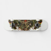 logo schimeri rasta スケートボード (横)