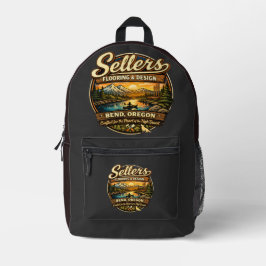 logo shirt  プリントバックパック