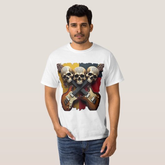 Logo Spanien entdecken Tシャツ (正面フル)