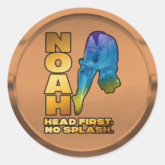 logo sticker ラウンドシール