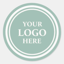 logo stickers for packaging, custom business ラウンドシール
