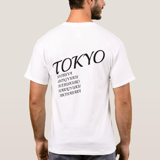 logo tシャツ (裏面)