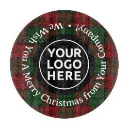 LOGO & TEXT | オリジナルクリスマスガラス切断まな板 カッティングボード