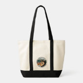 Logo Tote Bag- Black Handle トートバッグ (裏面)