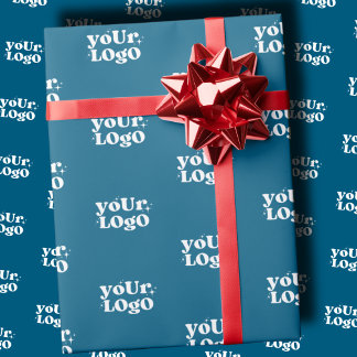Logo Wrapping Paper, Your Logo Here ラッピングペーパー