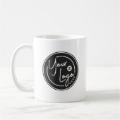 Logo Your Way (37-201) コーヒーマグカップ (左)