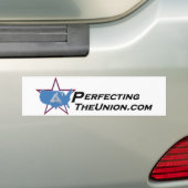 LogoBumperSticker バンパーステッカー (車上)
