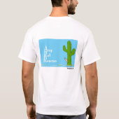 logocactus tシャツ (裏面)