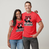 logodogmalinois4 tシャツ (ユニセックス)