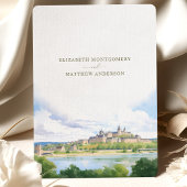 LOIREフランスの宛先の日付を保存 招待状