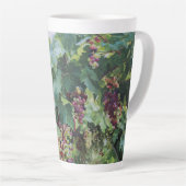 Loire Valley Vineyard – French Grape Painting カフェラテマグ (右アングル)