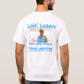 Loisの遺産の2008年のTシャツ Tシャツ (裏面)